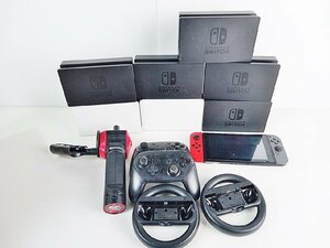 [H4C-63-042-1] Nintendo 任天堂 Switch スイッチ本体 ドッグ 他 Switch周辺機器 まとめ売り ジャンク 動作未確認