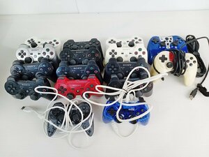 [H4C-63-039-1] PS3 PlayStation3 コントローラー まとめ売り DUALSHOCK3 他 動作未確認 ジャンク ブラック/レッド/ホワイト など