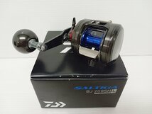 [11A-510-009-1] リール DAIWA ダイワ ソルティガ BJ 200SHL 釣り 本体+箱 キズ有 中古_画像1