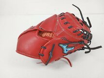 [B10A-63-008-1] MIZUNO ミズノ プロ キャッチャーミット オーダーモデル 右投げ スポーツ 野球 箱付き 中古_画像2