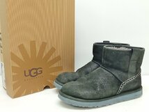 [16A-63-012-2] UGG australia アグオーストラリア CLASSIC MINI STITCH ムートンブーツ BWBS 1008621 サイズ27cm_画像1