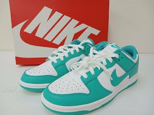 [16A-63-103-1] ◎未使用品 NIKE ナイキ DUNK LOW RETRO BTTYS Clear Jade DV0833-101 黒タグ付き サイズ27.5cm