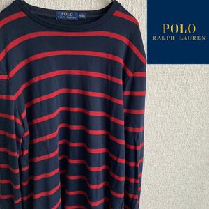 POLO RALPHLAUREN 長袖　ボーダー　Tシャツ　ロンT Mサイズ　ポロラルフローレン