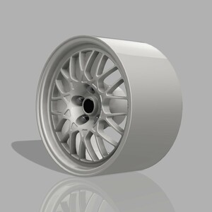 1/24 plastic model wheel V-spec type 