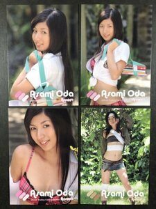 小田 あさ美　オフィシャル 2008　01・03・04・46　4枚セット　グラビア アイドル トレカ トレーディングカード