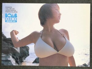 MEGUMI　BOMB CARD 3D　062　メグミ　グラビア アイドル トレカ トレーディングカード