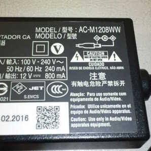 SONY 純正品 ACアダプター AC-M1208WW 通電確認済みの画像2