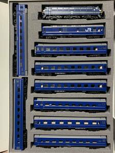 tomix製EF66形電気機関車＋24系客車(電源車含む9両)計10両編成