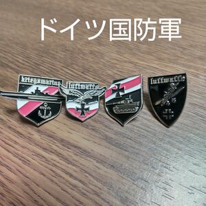 ピンバッジ 兵科章 ドイツ軍 戦車 Uボート 戦闘機 急降下爆撃機 徽章 ドイツ　ピンバッチ