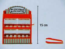 フライングタイガー　キャンディコンテナ ミニサイズ　1/6ドールサイズ　ミニチュア　お菓子入れ　_画像2