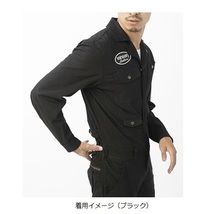 【特典C付】 XLサイズ バンソン コットンカバーオール VS20301 ブラック XL VANSON COTTON COVERALL オールインワン_画像3