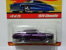 即決☆☆1970 CHEVELLE PP CLASSICS メタルボディ＆シャーシ　 ホットウィール Hot Wheels_画像2