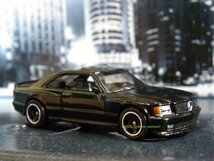 即決☆☆ホットウィール(Hot Wheels) ベーシックカー '89 メルセデス・ベンツ 560 SEC AMG MERCEDES-BENZ HNK15☆_画像8