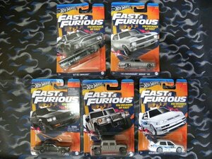 即決☆☆5個セット エルカミーノ ノヴァ ビュイック ジェッタ ハマー ワイルドスピード FAST & FURIOUS HW DECADE OF FAST ホットウィール