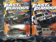 即決☆☆5個セット エルカミーノ ノヴァ ビュイック ジェッタ ハマー ワイルドスピード FAST & FURIOUS HW DECADE OF FAST ホットウィール_画像3