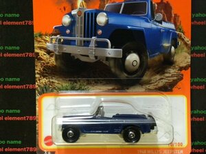 即決☆☆MB 1948 WILLYS JEEPSTER ウィリーズ　ジープスター　マッチボックス MATCHBOX