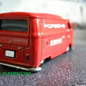 即決☆☆VOLKSWAGEN T1 PANEL BUS PORSCHE ワーゲン T1パネルバス 赤 ポルシェ カーカルチャー ドイチュラント デザインの画像5