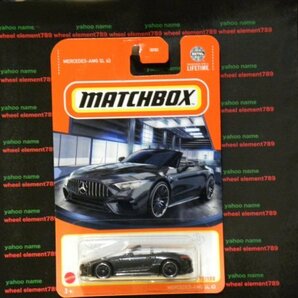 即決☆☆MB MERCEDES-AMG SL 63 メルセデス AMG BLK マッチボックス MATCHBOXの画像2