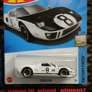 即決☆☆FORD GT40 FAVTORY FRESH フォード ホットウィール Hot Wheelsの画像1