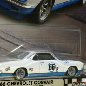 即決☆☆ ’66 シボレー コルヴェア イエンコ スティンガー GULF CHEVROLET CORVAIR YIENKO ブールバード プレミアムモデル HOT WHEELSの画像5