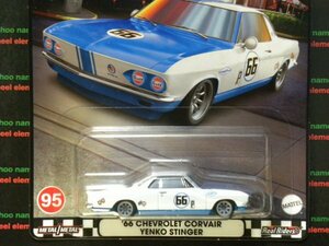 即決☆☆ ’66 シボレー コルヴェア イエンコ スティンガー GULF CHEVROLET CORVAIR YIENKO ブールバード プレミアムモデル HOT WHEELS