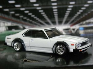 即決☆☆ルース スカイライン C210 ジャパン SKYLINE メタルシャーシ　リアルライダー　プレミアムモデル Hot Wheels　送料　220円～