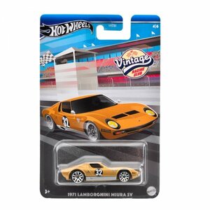 即決☆☆1971 LAMBORGHINI MIURA SV ランボルギーニ　ミウラ VINTAGE RACING CLUB ホットウィール Hot Wheels