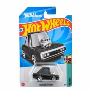 即決☆☆'70 DODGE CHARGER TOONED ワイルド・スピード FAST & FIRIOUS　ホットウィール Hot Wheels