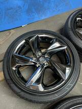 トヨタ 220 クラウン RS アドバンス 純正 18in 8J +45 PCD114.3 BRIDGESTONE REGNO 225/45R18 2020-2021年製　バリ山_画像2