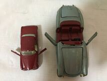 ○T366○ミニカー 5台まとめ YONEZAWA BENZ 300SL DIAPET/DINKY TOYS FORD/CORGI TOYS ASTON MARTIN FERRARI/LESNEY BENZ 220 SE_画像6