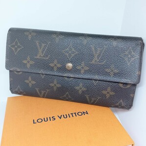 LOUIS VUITTON モノグラム ポルトトレゾール インターナショナル長財布 ルイヴィトンの画像1