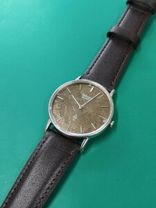 オーバーホール・電池交換済み！ SEIKO QUARTZ CHARIOT 4130-8000 1976年 セイコー シャリオ 2針 バンド新品 ヴィンテージクォーツ