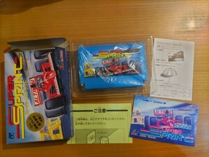 良品　スーパースプリント　箱説アンケート付き　ファミコンソフト FC　SUPER SPRINT アルトロン