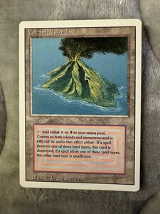 MTG volcanic island 3ed 英語