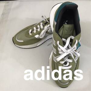 【新品未使用】アディダス adidas オリジナルス F2 RETROPY オニキスグリーン GW0505 スニーカー ローカット カーキ 27.0cm @☆