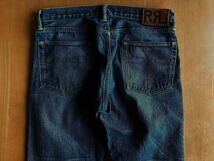 RRL “OLD BLUE”ディストレストウエスタンデニム 31/32 全盛期アイテム （ジーンズパンツラルフローレン_画像3