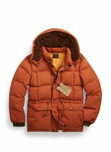 RRL キルテッドフーデッドジャケット S 23FW 極暖ダウンジャケット ラルフローレンビンテージ