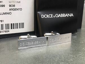  Dolce & Gabbana запонки кафф links серебряный 
