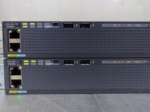 CISCO Catalyst 2960-X 2台セット 通電のみ確認 ジャンク品_画像2