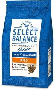 【送料無料】セレクトバランス アダルト チキン 小粒 3kg