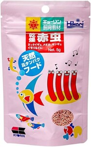 【送料無料】キョーリン ヒカリ 乾燥赤虫 徳用 15g