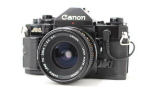 CANON Canon A-1 28mm F3.5 with defect exterior beautiful goods 