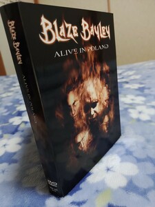 Super Rare/2CD+1DVD★Blaze Bayley-Alive в Польше - Ограниченное издание★Iron Maiden, Blaze Bayley, Iron Maiden, High Price Premium