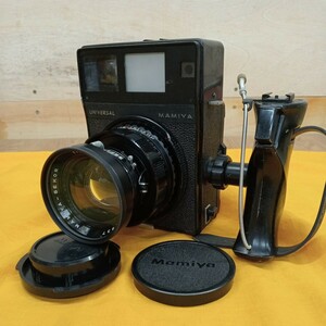 MAMIYA UNIVERSAL A102654 MAMIYA-SEKOR 1:2.8 f=100mm 131637 secondhand goods operation not yet verification camera medium size camera 