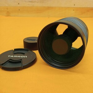 TAMRON SP 500mm 1:8 タムロン カメラレンズ TELE MACRO ミラーレンズ 動作未確認 現状品