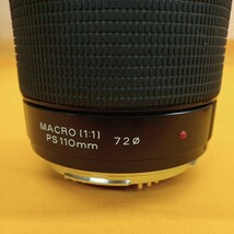 ZENZANON-PS 1:4.5 F=110mm MACRO ZENZABRONICA 中判カメラ レンズ 中古品 動作未確認 現状品_画像5