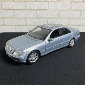 Maisto Maisto Mercedes-Benz S-Class Mercedes Benz S Class 1/18 silver minicar collector goods k51-297-2