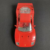 Bburago ブラーゴ BRAGO フェラーリ Ferrari F40 1/18 1987 イタリア製 レッド 赤 自動車 車 ミニカー モデルカー おもちゃ k51-309-10_画像3