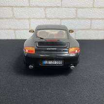 Bburagoブラーゴ 1/18 Porsche ポルシェ 911 Carrera カレラ 1997 ブラック　黒　ミニカー　フィギュア　コレクター品　k51-333-34_画像6