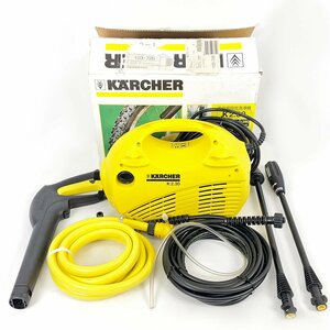 美品 KARCHER ケルヒャー 家庭用高圧洗浄機 K2.30 プラス 動作確認済み 付属品完備 [C5391]